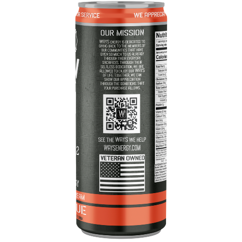 Rescue - Orange Cream Energy Drink (12-pack)