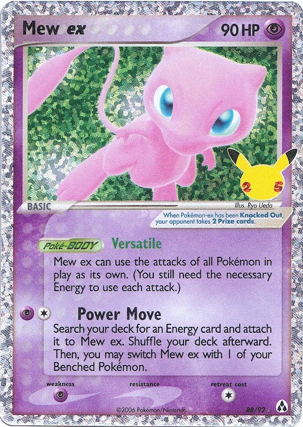 mew rare pokemon card Mew ex [CCC