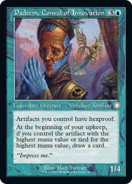 Padeem, Consul of Innovation (Retro Frame)