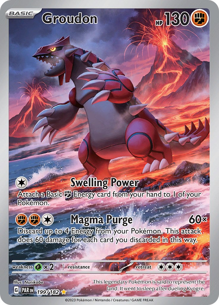 groudon pokemon card gx (Shining Synergy Starter Deck 148/342) (Chinese TCG) TCG Collector Pokmon Hit Points240 HP Form Groudon AR 069/062 1 (Used)