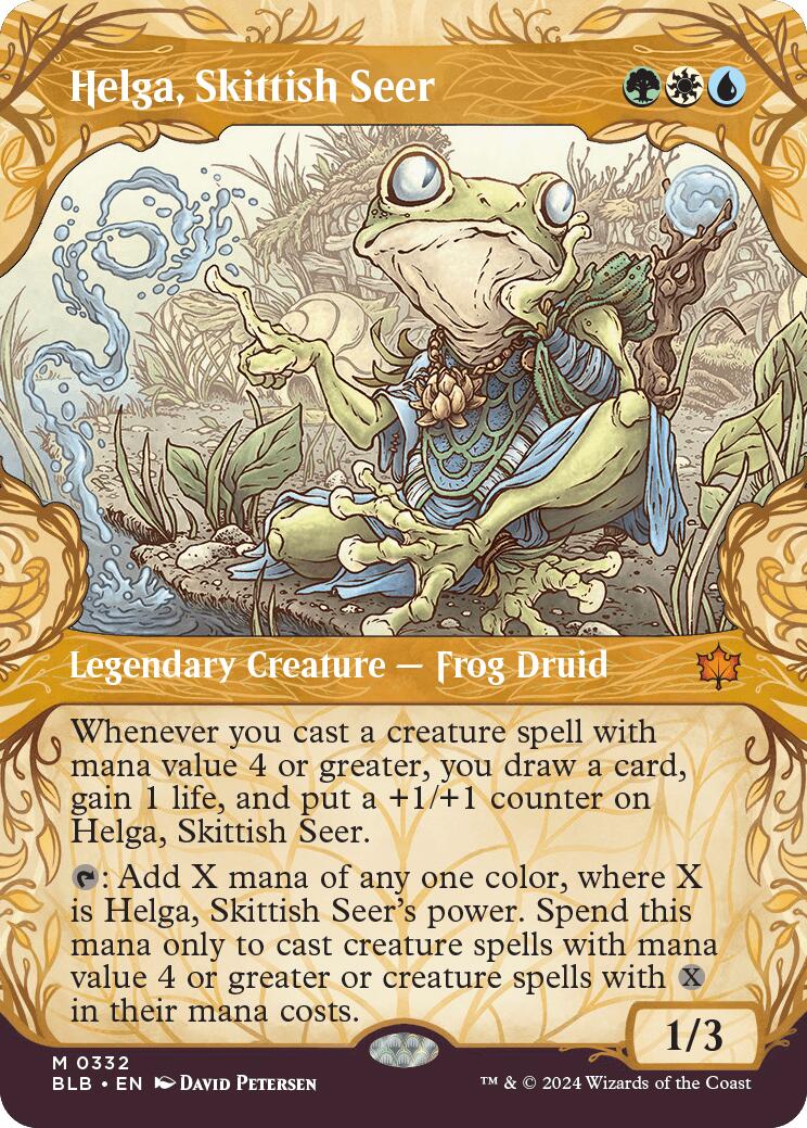 Helga, Skittish Seer (Showcase)