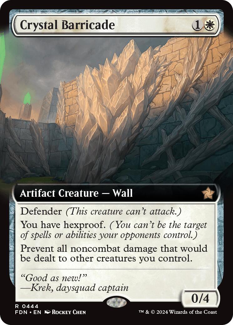 Crystal Barricade (Extended Art)