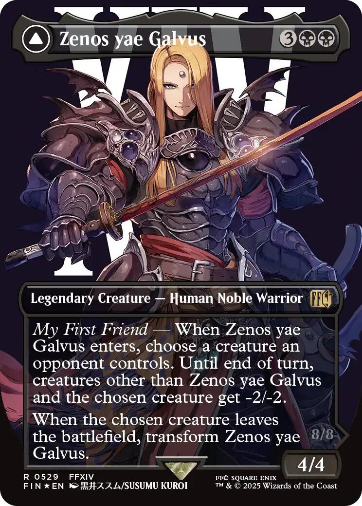 Zenos yae Galvus (Borderless) (Surge Foil)