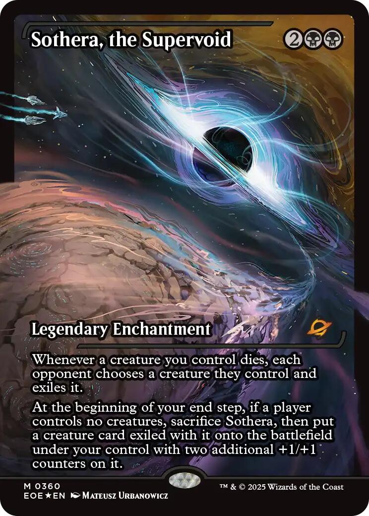 mtg what is a showcase card Sothera, the Supervoid (Showcase) [EOE