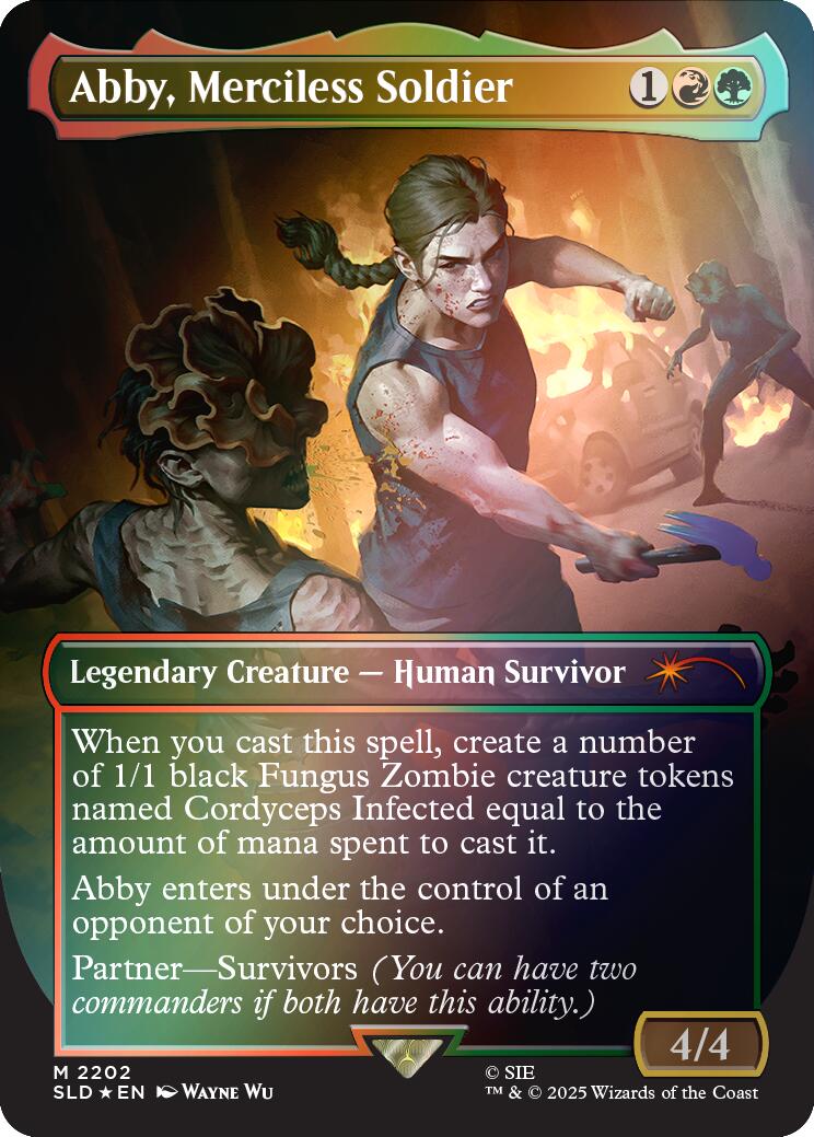 Abby, Merciless Soldier (Rainbow Foil)