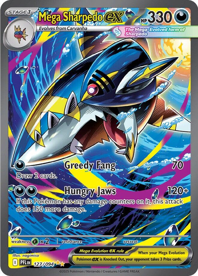 Mega Sharpedo ex - 127/094