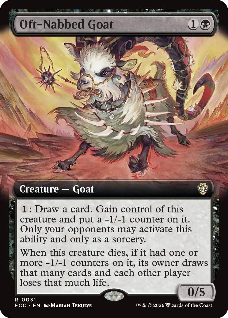 Oft-Nabbed Goat (Extended Art)