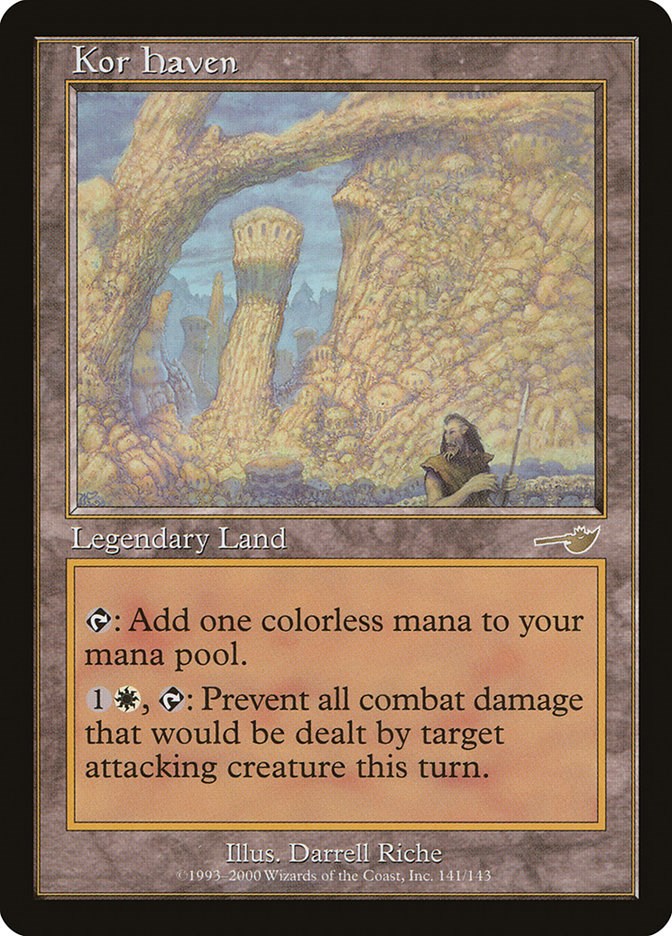 kor mtg cards Kor Haven [NMS