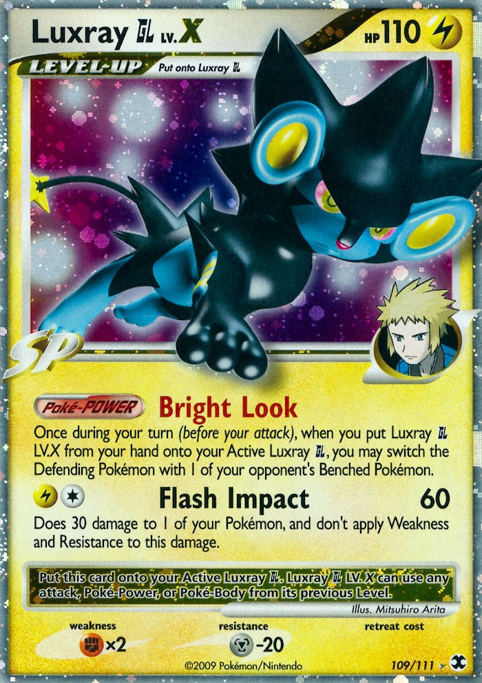 pokemon cards level x Luxray GL Lv.X [RR