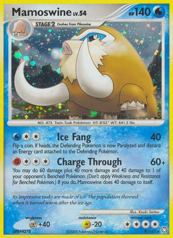 Mamoswine : LEGENDS AWAKENED 009/146 - Pokemon Single Card Mamoswine : LEGENDS AWAKENED 009/146 - Pokemon Single Card
