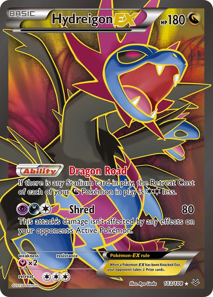 Hydreigon EX (103 Full Art) [ROS