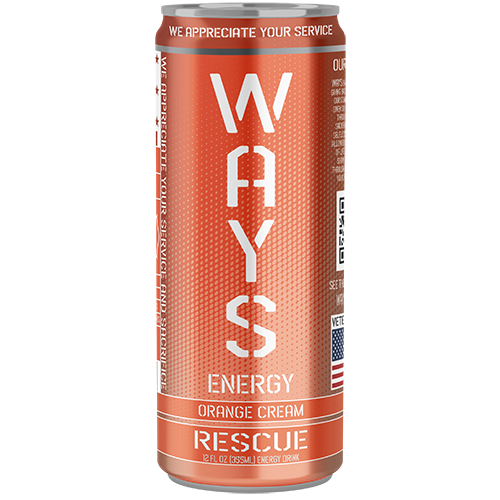 Rescue - Orange Cream Energy Drink (12-pack)