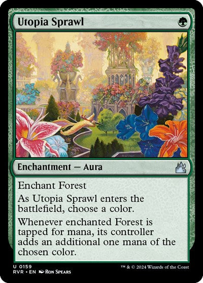 Utopia Sprawl (Ravnica Remastered) Light Play