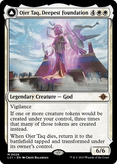 Ojer Taq, Deepest Foundation (The Lost Caverns of Ixalan) Light Play