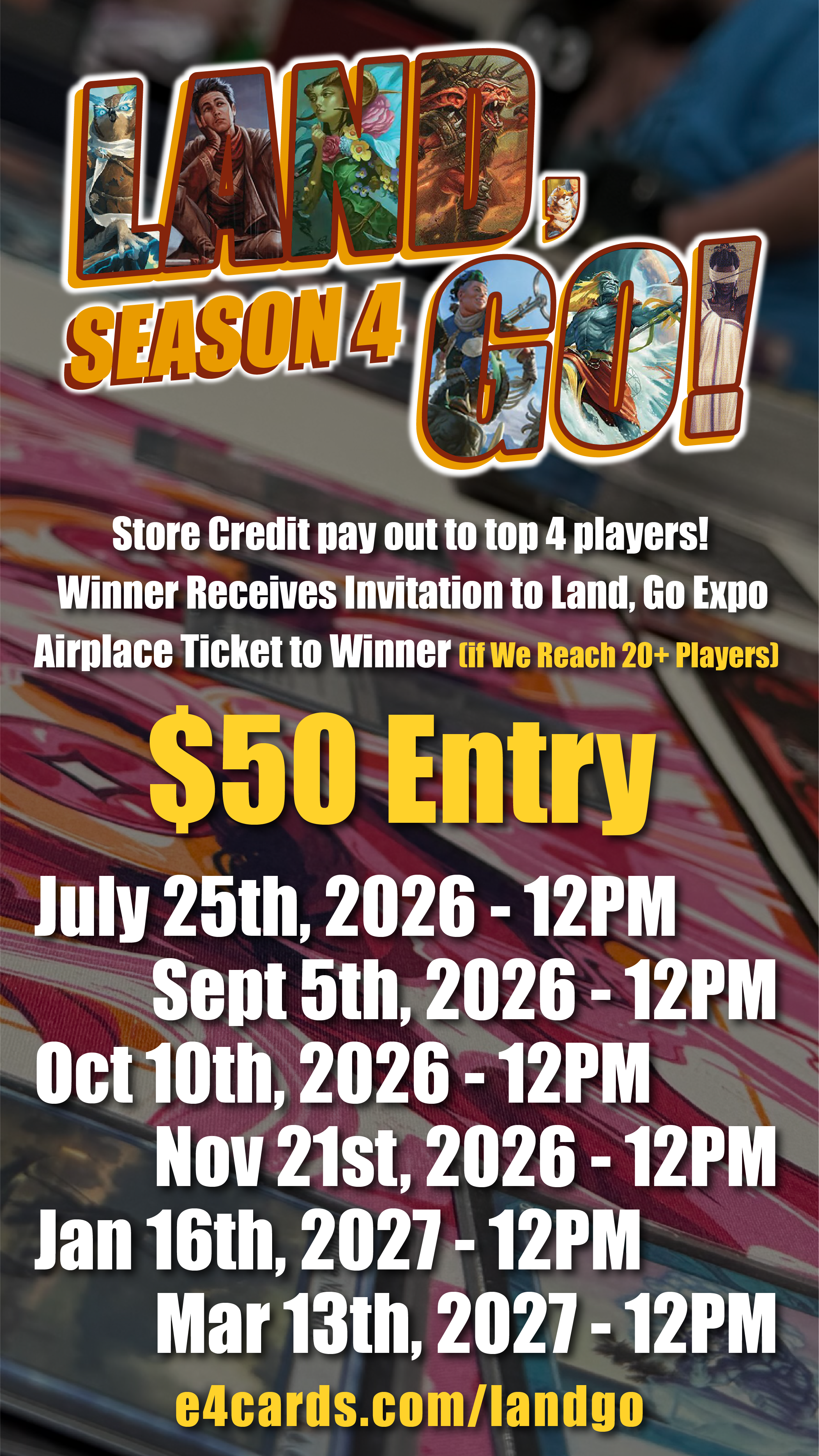 Land, GO CEDH Invitational Qualifier | Saturday, July 25th, 2026 - 12:00 PM