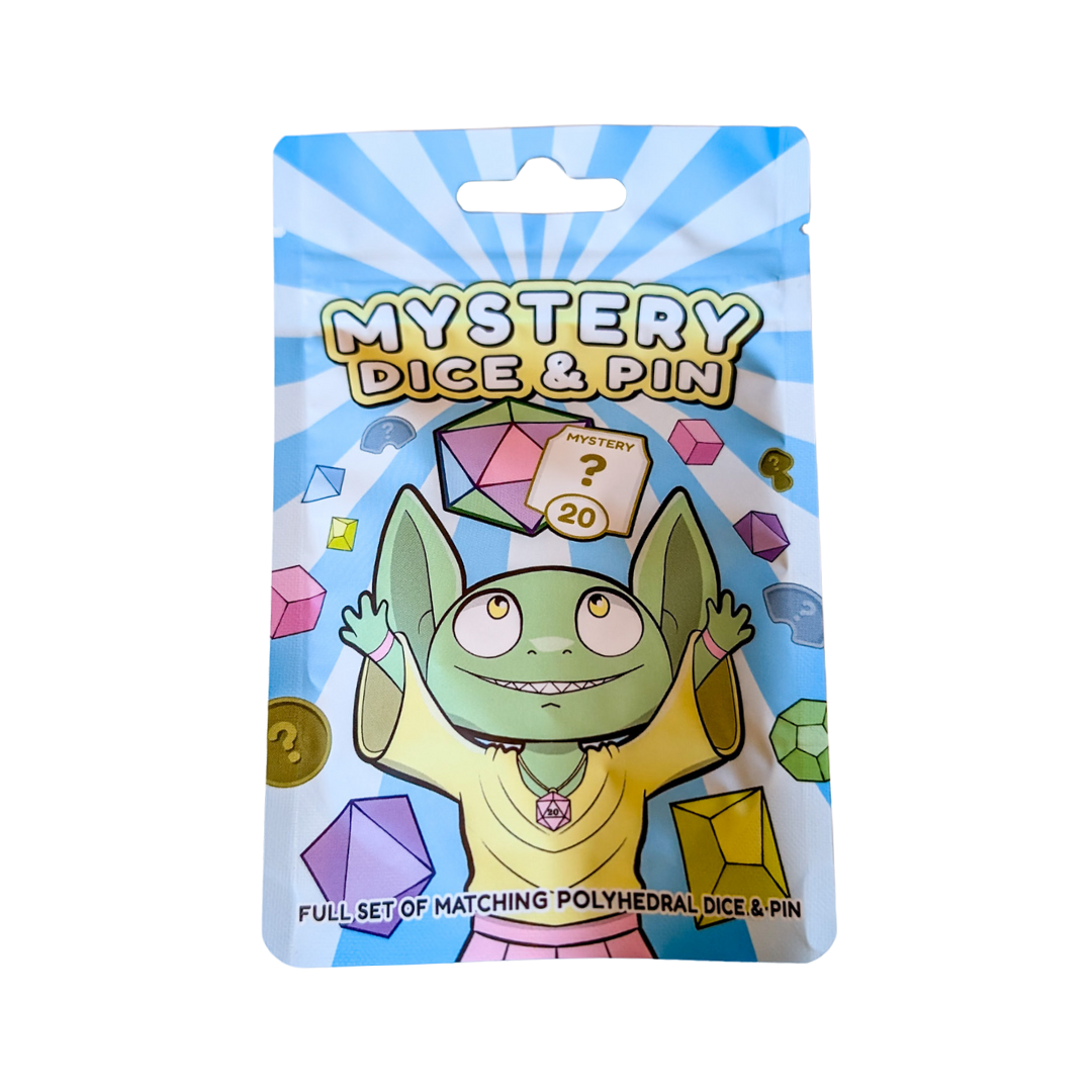 Mystery Dice Set & Pin - MDG