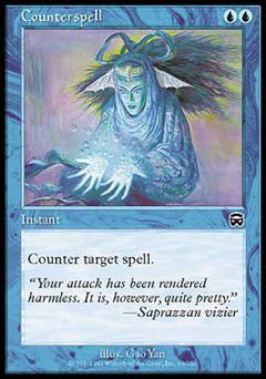 Counterspell (Mercadian Masques) Light Play