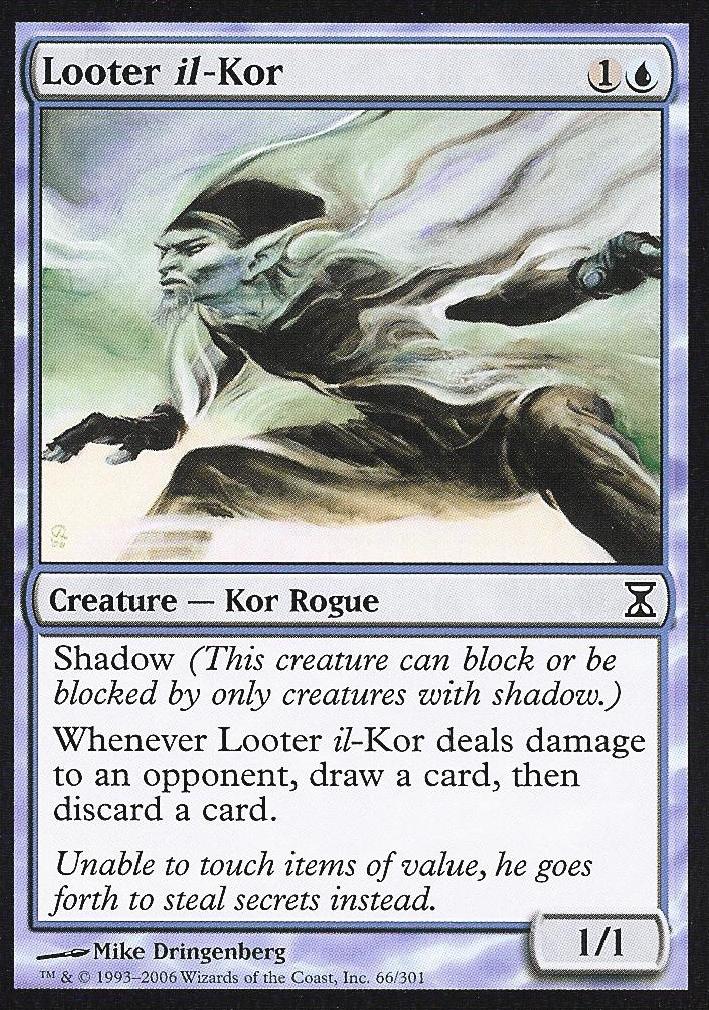 Looter il-Kor (Time Spiral) Light Play Foil