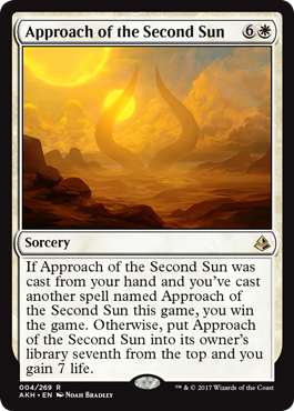 Approach of the Second Sun (Amonkhet) Light Play