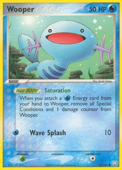 Wooper (Team Rocket Returns) Medium Play