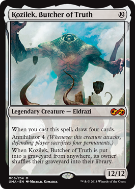 Kozilek, Butcher of Truth (Ultimate Masters) Light Play