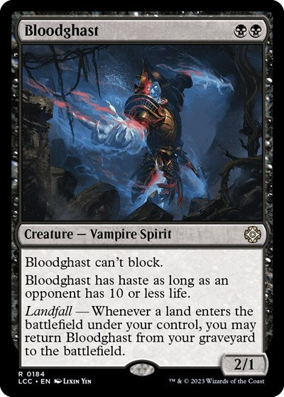 Bloodghast (Commander: The Lost Caverns of Ixalan) Light Play