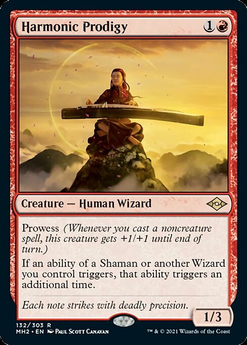 Harmonic Prodigy (Modern Horizons 2) Light Play