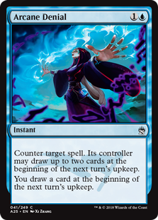 Arcane Denial (Masters 25) Light Play Foil