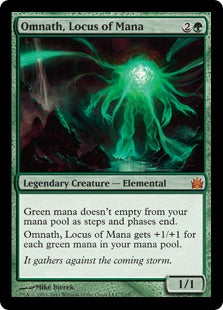 Omnath, Locus of Mana (From the Vault: Legends) Light Play Foil