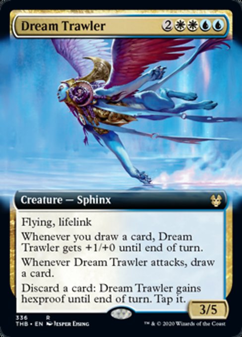 Dream Trawler (Extended Art) (Theros Beyond Death) Light Play Foil