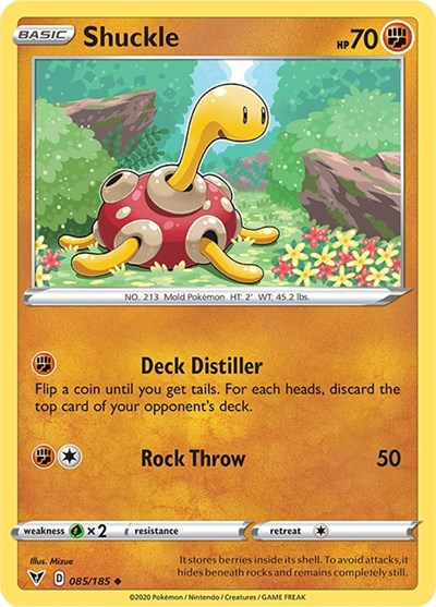 Shuckle (SWSH04: Vivid Voltage) Light Play