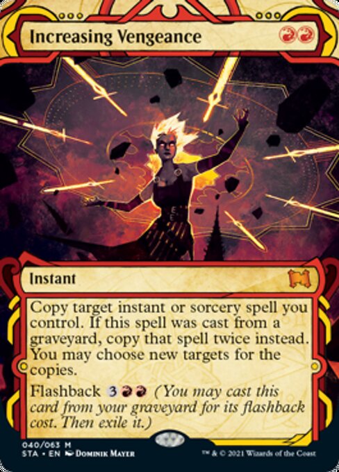 Increasing Vengeance (Strixhaven Mystical Archive) Light Play