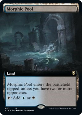 Morphic Pool (Extended Art) (Commander Legends: Battle for Baldur's Gate) Light Play Foil