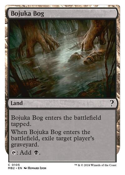 Bojuka Bog (White Border) (Mystery Booster 2) Light Play