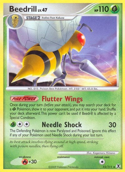 Beedrill (Rising Rivals) Light Play