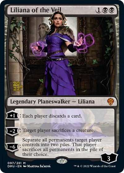 Liliana of the Veil (Promos: Prerelease Cards) Light Play Foil