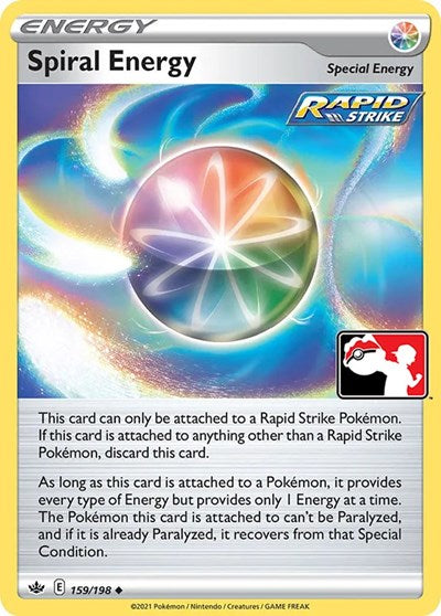 Spiral Energy (Prize Pack Series Cards) Light Play