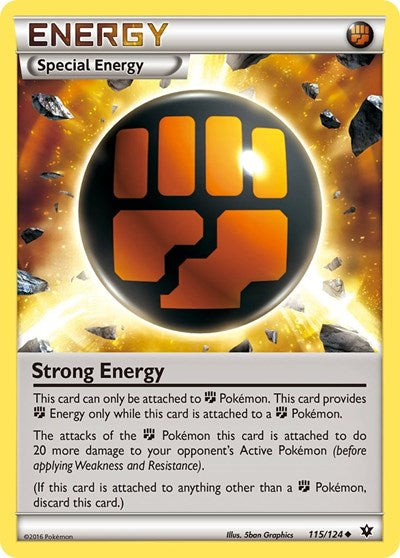 Strong Energy (XY - Fates Collide) Light Play