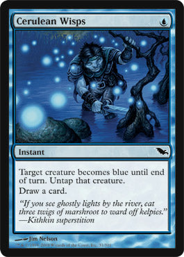 Cerulean Wisps (Shadowmoor) Light Play