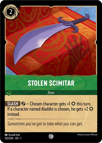 Stolen Scimitar (The First Chapter) Light Play