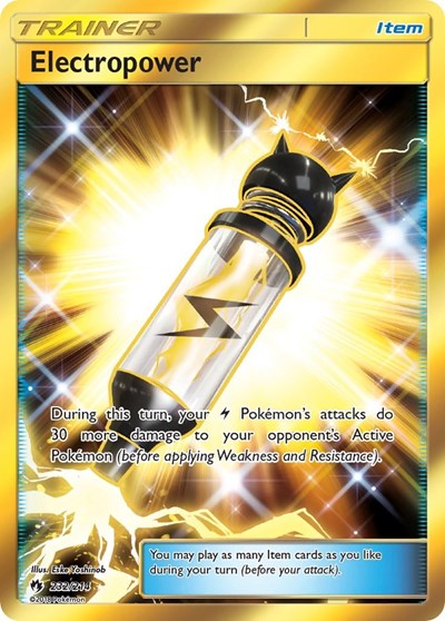 Electropower (Secret) (SM - Lost Thunder) Light Play Holofoil