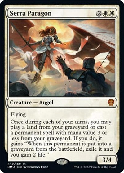 Serra Paragon (Dominaria United) Light Play