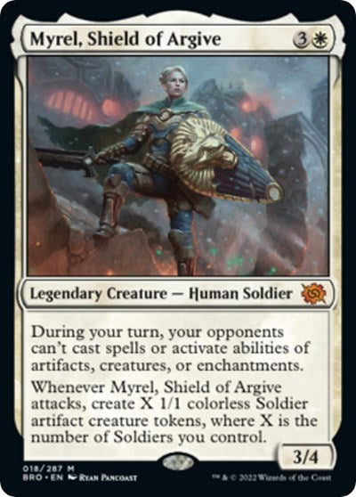 Myrel, Shield of Argive (The Brothers' War) Light Play