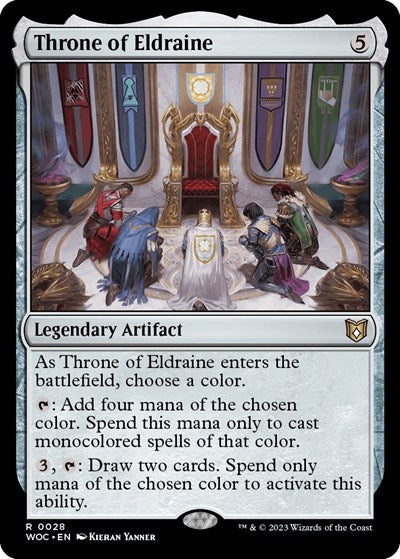 Throne of Eldraine (Commander: Wilds of Eldraine) Light Play