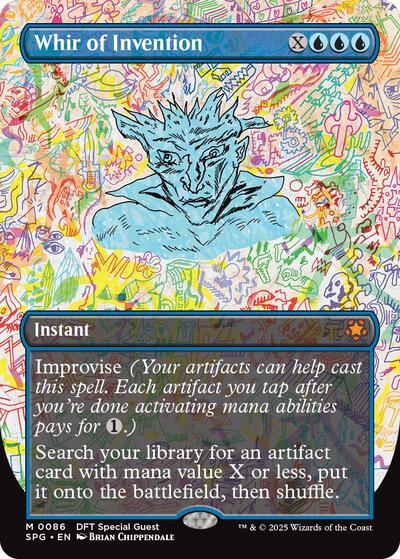 Whir of Invention (Borderless) (Special Guests) Light Play Foil