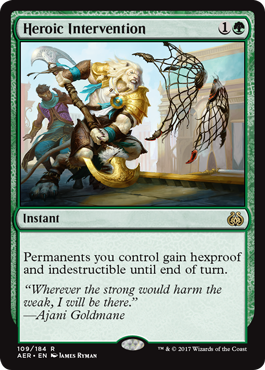 Heroic Intervention (Aether Revolt) Light Play