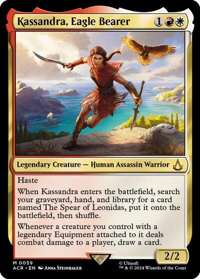 Kassandra, Eagle Bearer (Universes Beyond: Assassin's Creed) Light Play