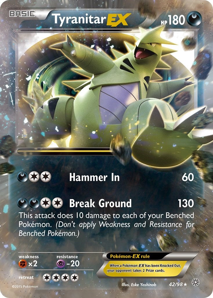 Tyranitar EX [42/98]