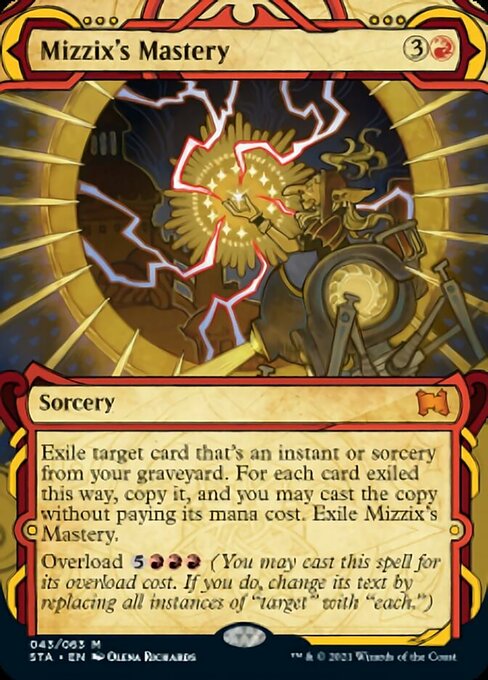 Mizzix's Mastery (Foil Etched) (Strixhaven Mystical Archive) Light Play Foil