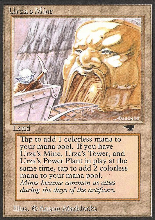 Urza's Mine (Mouth) (Antiquities) Light Play